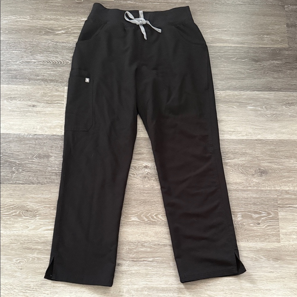 Figs Black HW KADE Pants